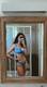 bikini mirror selfie
