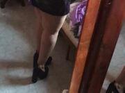 Mostro gonna In latex